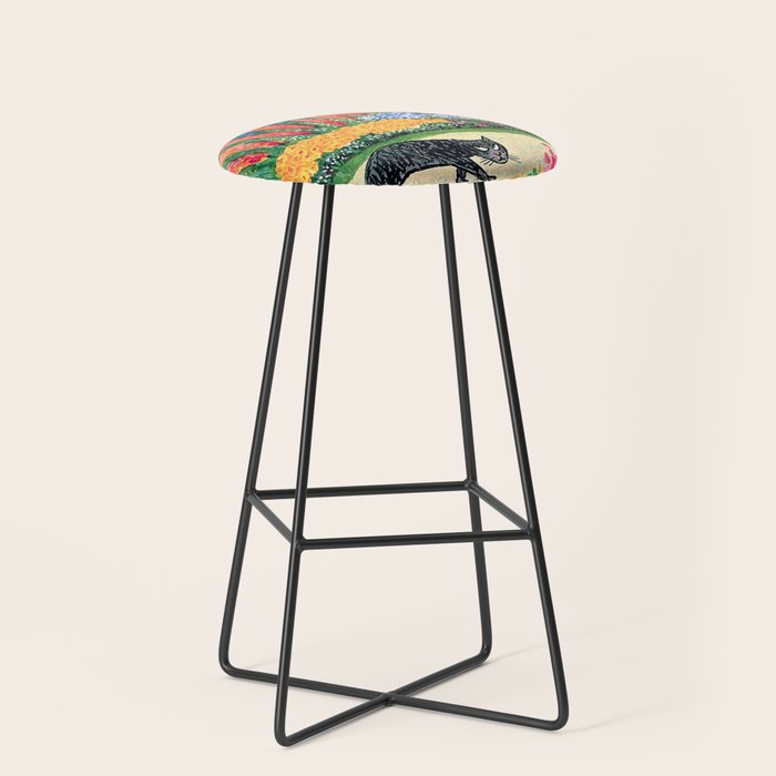 The New Yorker - Black Cat Stool Gallery Image 1