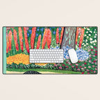 The New Yorker - Black Cat Desk Mat Gallery Image 1