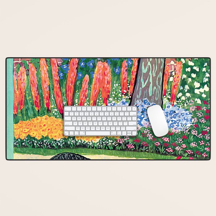 The New Yorker - Black Cat Desk Mat Gallery Image 1