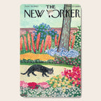 The New Yorker - Black Cat Cutting Board Gallery Image 1