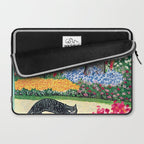 The New Yorker - Black Cat Laptop Sleeve Gallery Image 2