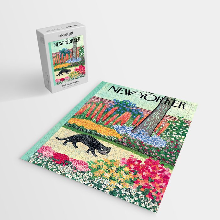 The New Yorker - Black Cat Jigsaw Puzzle Gallery Image 2