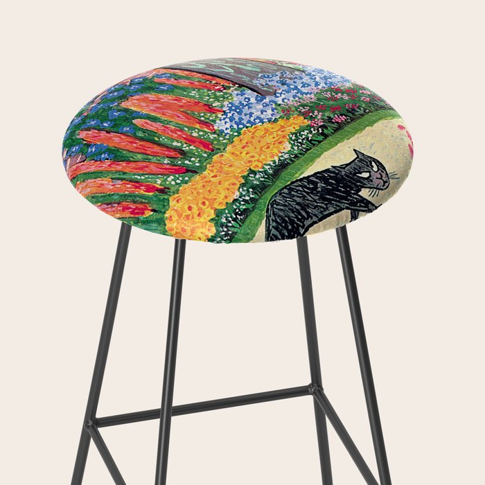 The New Yorker - Black Cat Stool Gallery Image 2