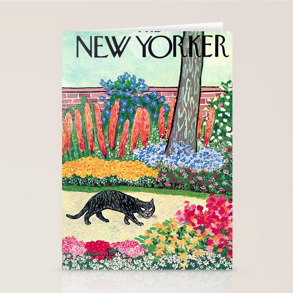The New Yorker - Black Cat Stationery Card Gallery Image 2