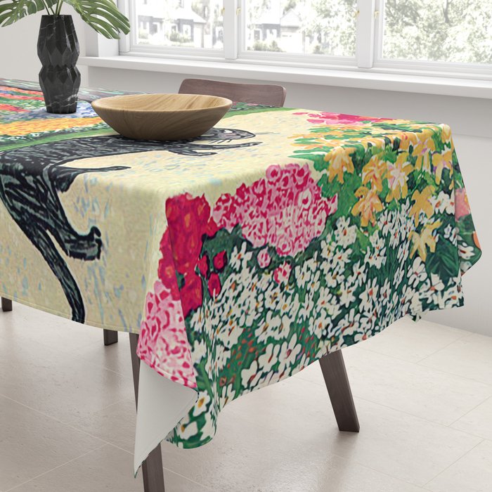 The New Yorker - Black Cat Tablecloth Gallery Image 3