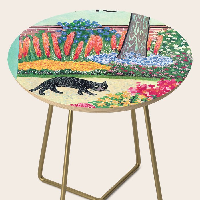 The New Yorker - Black Cat Side Table Gallery Image 2
