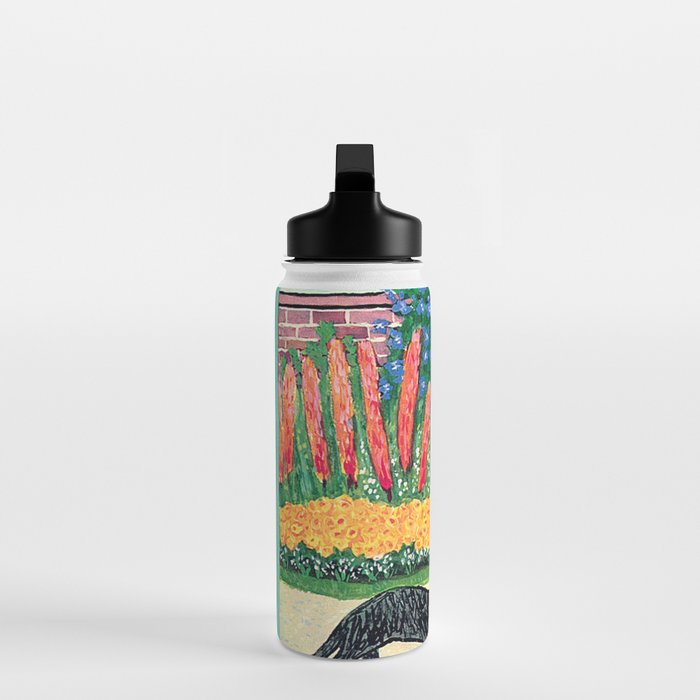 The New Yorker - Black Cat Water Bottle Gallery Image 3