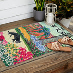 The New Yorker - Black Cat Outdoor Rug Gallery Image 2