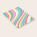  Wavy Stripes II - 60s Candy Rainbow Notebook Gallery Image 3