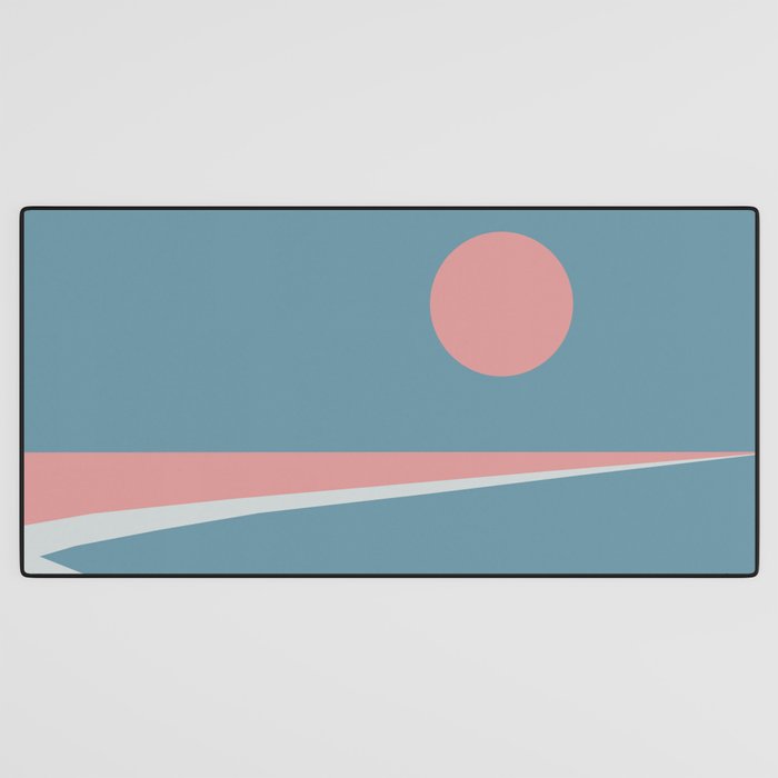 Sunset at Newton Desk Mat Gallery Image 3