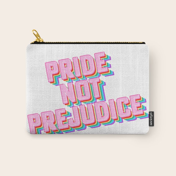 Pride not Prejudice Carry All Pouch Gallery Image 1