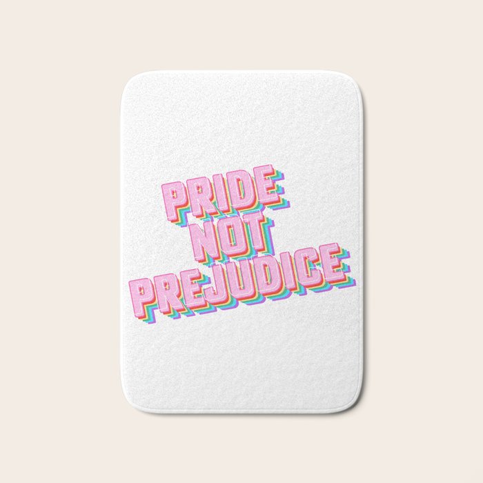 Pride not Prejudice Bath Mat Gallery Image 1