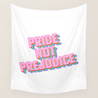 Pride not Prejudice Wall Tapestry Gallery Image 4