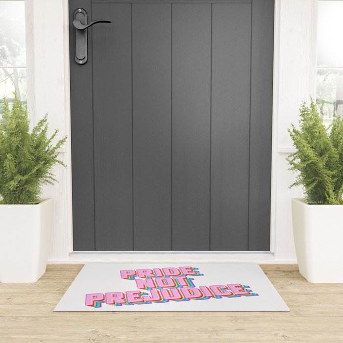 Pride not Prejudice Welcome Mat Gallery Image 3