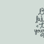 Be Kind To Yourself in Blue Coffee Mug Gallery Image 2