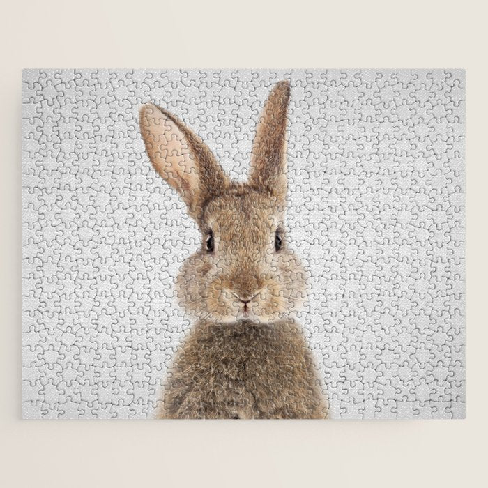 Rabbit - Colorful Jigsaw Puzzle Gallery Image 1