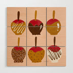 Caramel Apples - Red Wood Wall Art Gallery Image 1