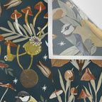 Birds in Autumn Night DP Wall Tapestry Gallery Image 3