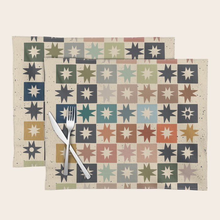 Kaleidoscope Star PTRN Placemat Gallery Image 1