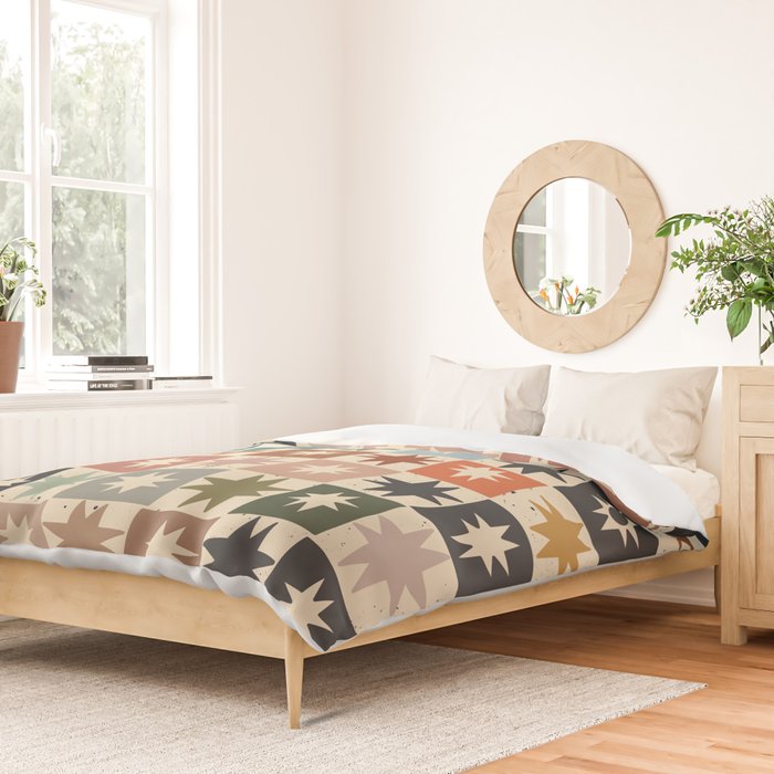 Kaleidoscope Star PTRN Duvet Cover Gallery Image 2