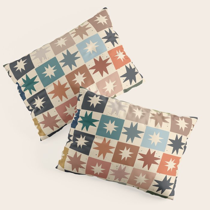 Kaleidoscope Star PTRN Pillow Sham Gallery Image 1
