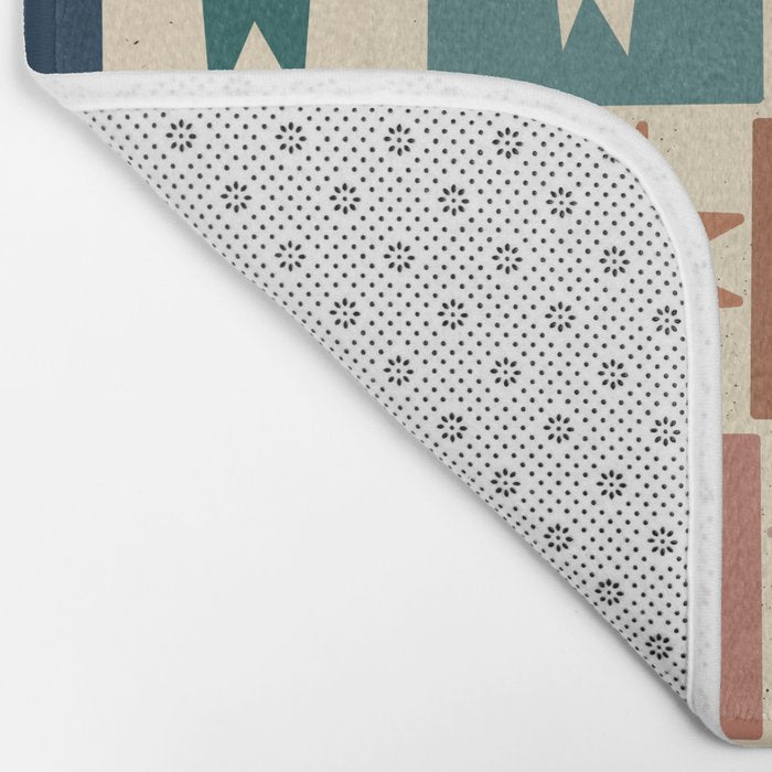 Kaleidoscope Star PTRN Bath Mat Gallery Image 2