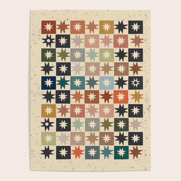 Kaleidoscope Star PTRN Poster Gallery Image 1