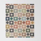 Kaleidoscope Star PTRN Throw Blanket Gallery Image 2