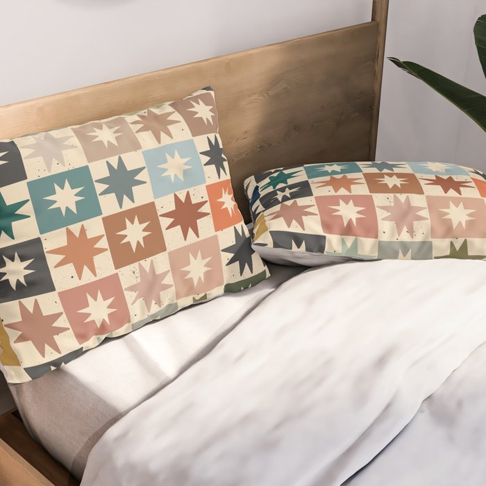 Kaleidoscope Star PTRN Pillow Sham Gallery Image 2