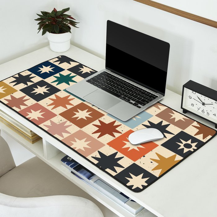 Kaleidoscope Star PTRN Desk Mat Gallery Image 2