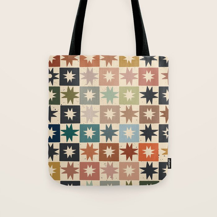 Kaleidoscope Star PTRN Tote Bag Gallery Image 1