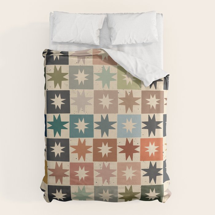 Kaleidoscope Star PTRN Duvet Cover Gallery Image 6