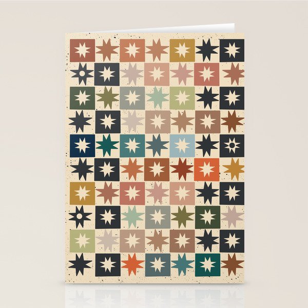Kaleidoscope Star PTRN Stationery Card Gallery Image 1
