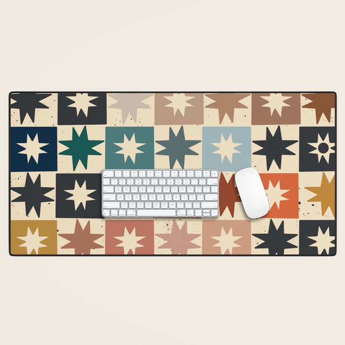 Kaleidoscope Star PTRN Desk Mat Gallery Image 1