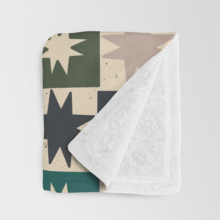 Kaleidoscope Star PTRN Throw Blanket Gallery Image 3