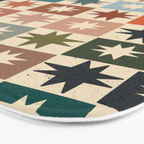 Kaleidoscope Star PTRN Bath Mat Gallery Image 3