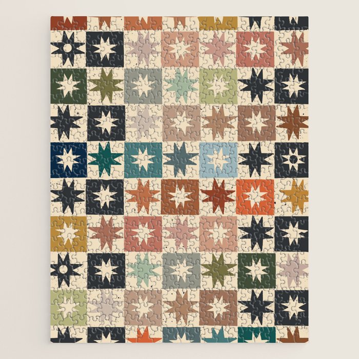 Kaleidoscope Star PTRN Jigsaw Puzzle Gallery Image 1