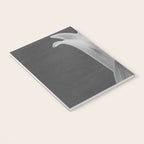 Tulip Blossoms floral black and white photography / photograph Notebook Gallery Image 3