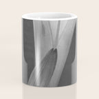 Tulip Blossoms floral black and white photography / photograph Coffee Mug Gallery Image 4