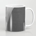 Tulip Blossoms floral black and white photography / photograph Coffee Mug Gallery Image 1