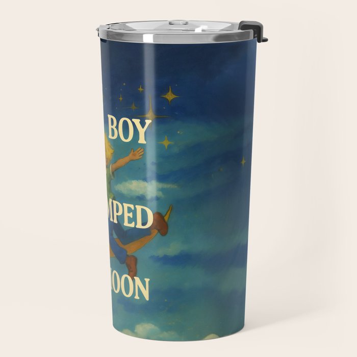 The Boy Who Jumped the Moon Travel Mug Gallery Image 2