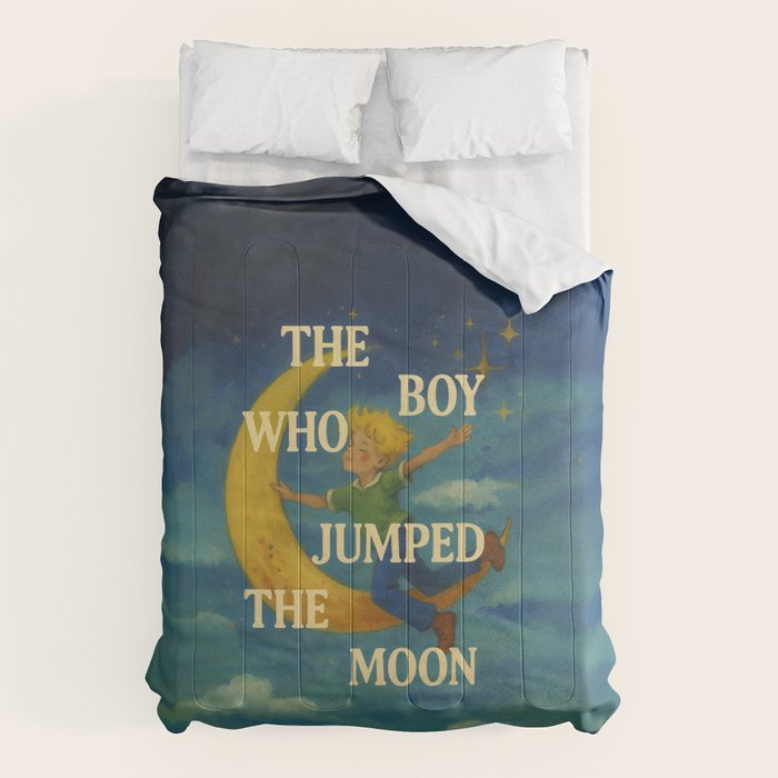 The Boy Who Jumped the Moon Comforter Gallery Image 1