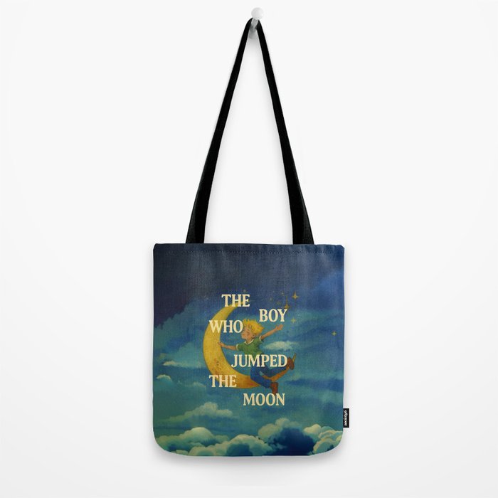 The Boy Who Jumped the Moon Tote Bag Gallery Image 2