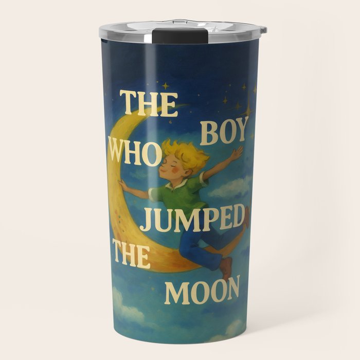 The Boy Who Jumped the Moon Travel Mug Gallery Image 1