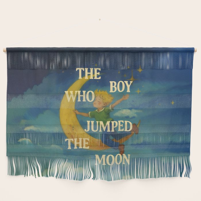 The Boy Who Jumped the Moon Wall Hanging Gallery Image 1