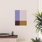 Color Block Line Abstract XX Poster Gallery Image 2