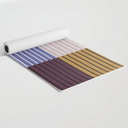 Color Block Line Abstract XX Yoga Mat Gallery Image 2