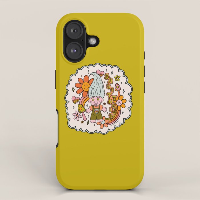 Sagittarius Troll iPhone Case Gallery Image 1
