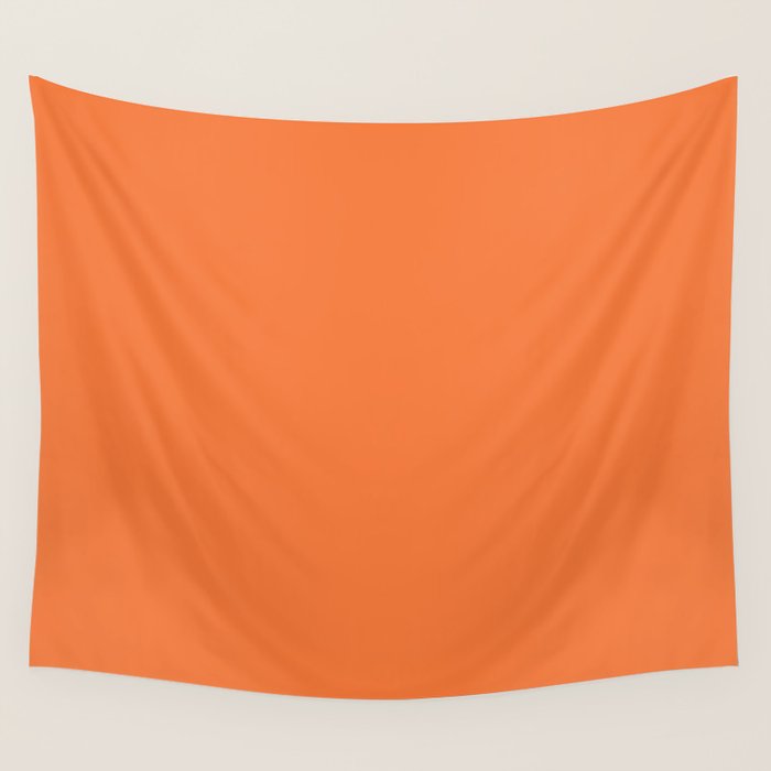 Boca Solid Shades - Apricot Wall Tapestry Gallery Image 4
