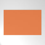 Boca Solid Shades - Apricot Welcome Mat Gallery Image 1